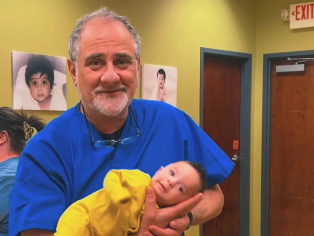 Dr. Elan Simckes at a first fertility consultation in St. Louis